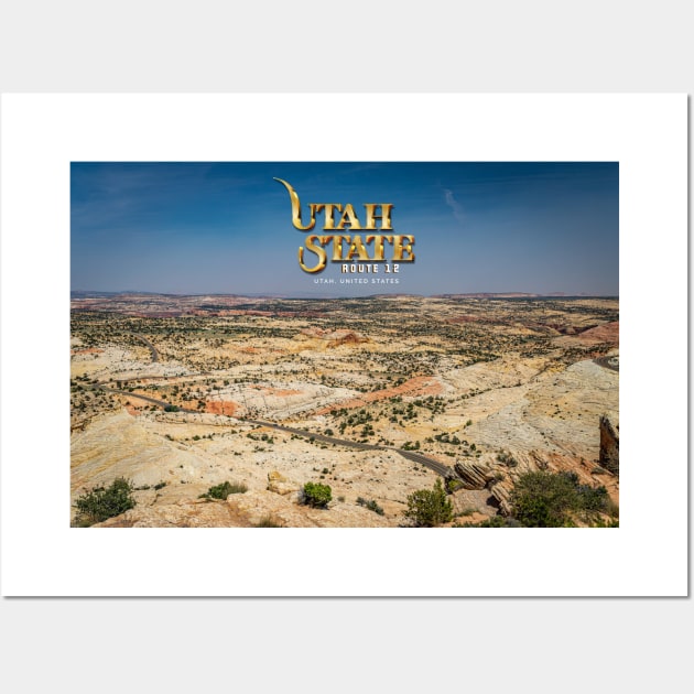 Utah State Route 12 Scenic Drive Wall Art by Gestalt Imagery